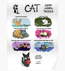 Clever Animal Tactics Poster