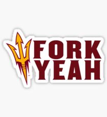 ASU - Fork Yeah Arizona State University Sticker