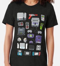 Super Pixel meiner Kindheit Vintage T-Shirt