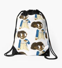 Chibi Lafayette Hamilton Musical Fanart Drawstring Bag