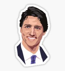 Justin Trudeau Vector Design Sticker