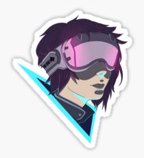 Futuristic Goggles Sticker