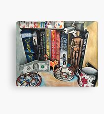 My Bookshelf Canvas Print