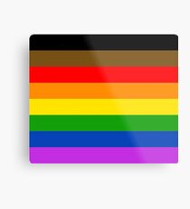 Philadelphia pride flag Metal Print