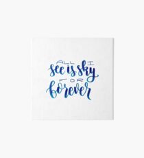 For Forever Dear Evan Hansen Art Board