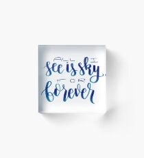 For Forever Dear Evan Hansen Acrylic Block