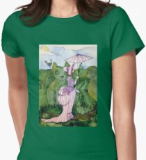 Wednesday in the Garden Women's Fitted T-Shirt
