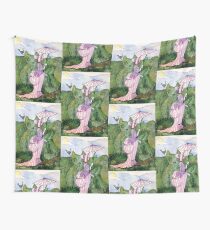 Wednesday in the Garden Wall Tapestry