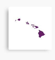 Hawaii Love Canvas Print
