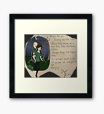 hunger games hanging tree Framed Print