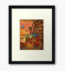 We hug tightly and sleep Framed Print