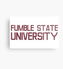 Fumble State University Metal Print