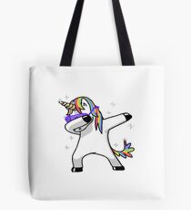 Dabbing Unicorn Tote Bag