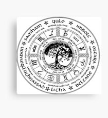 Wheel of the Year Canvas Print