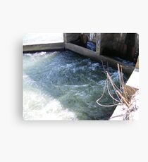 Turbulent Canvas Print
