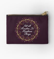 Not all monsters do monstrous things Studio Pouch