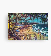 Coolum Beach Sunshine Coast Canvas Print
