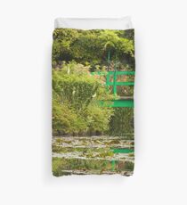 Monet's Bridge Duvet Cover