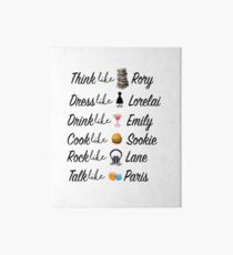 Gilmore Girls Art Board