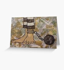 THE WEIGHT Greeting Card