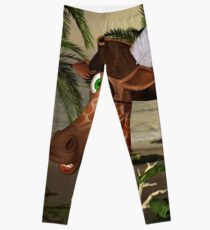 Funny giraffe Leggings