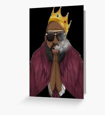 Rick Ross Greeting Card