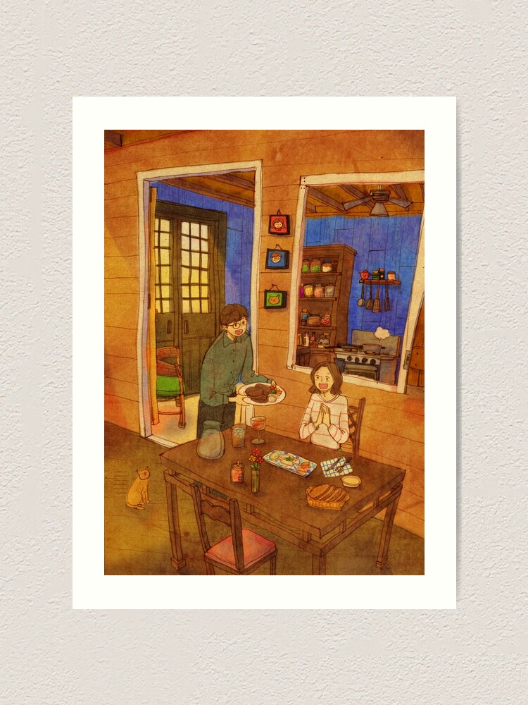 Alternate view of A little something for you Art Print