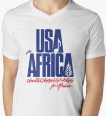 We Are the World Men's V-Neck T-Shirt