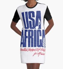 Wir sind die Welt T-Shirt Kleid