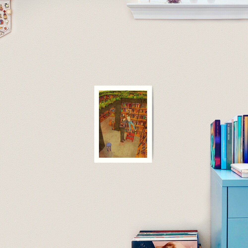 Library Art Print