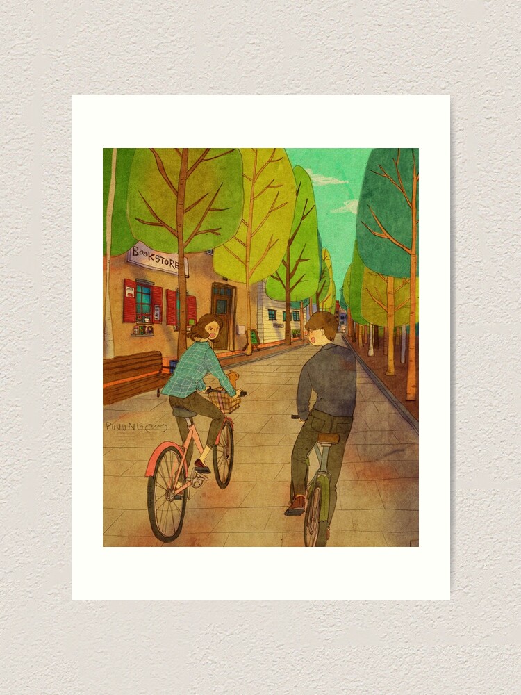 Alternate view of Bicycle Art Print