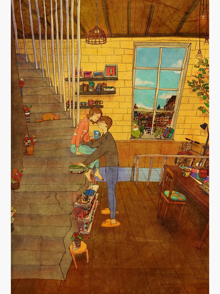 On the stairs by puuung1