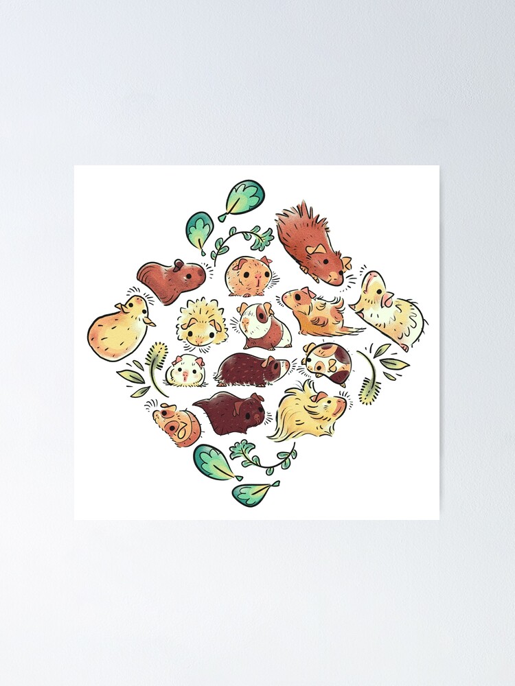 Alternate view of Guinea Pig Diamond Poster