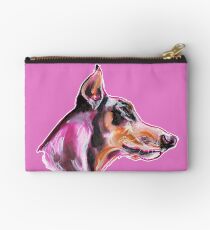 Doberman à la Pink Studio Pouch
