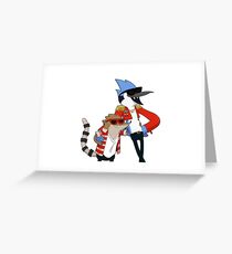 Regular Show Greeting Card