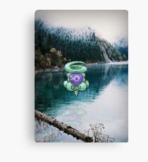 Snowy Castform Canvas Print