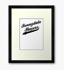 Sunnydale Slayers Framed Print