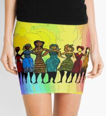 Sisters in Diversity Dress Mini Skirt
