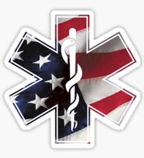 America EMS Sticker