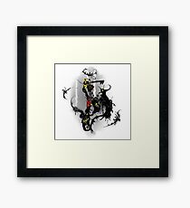 Simple and Clean Framed Print