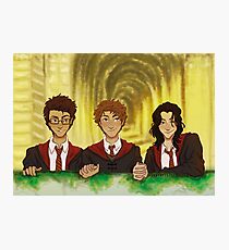 Prongs, Moony, Padfoot Photographic Print