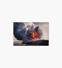 Kilauea Volcano at Kalapana 8 Art Board