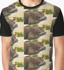 Living Coast, Otters, Torquay, Graphic T-Shirt