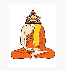 Third Eye Monk Photographic Print