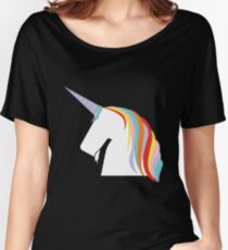 Unicorn colors cool Women's Relaxed Fit T-Shirt