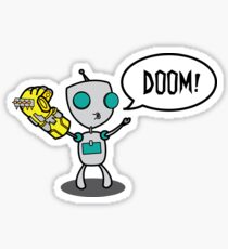 DOOM! FIST? Sticker