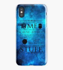 Wibbly Wobbly Timey Wimey iPhone Case