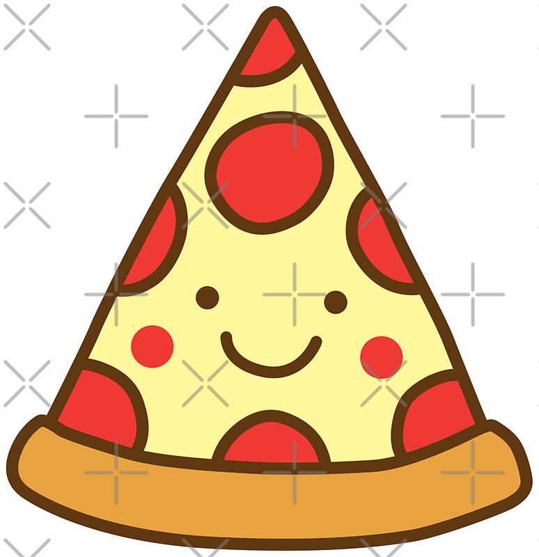  Cute Pizza Stickers by DetourShirts Redbubble