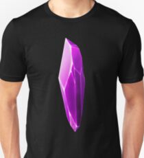 Purple Crystal Shard Unisex T-Shirt