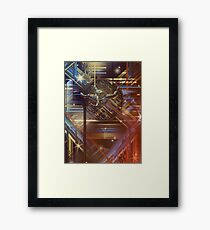 Explorer of The Tetracube Framed Print